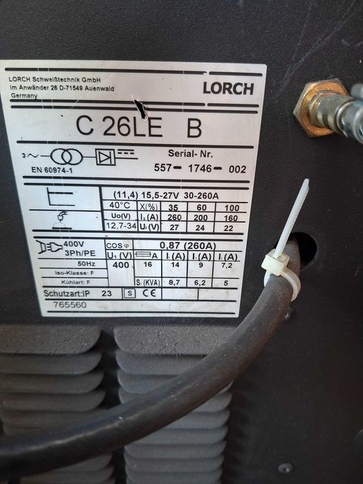 Spawarka Lorch C Synergic