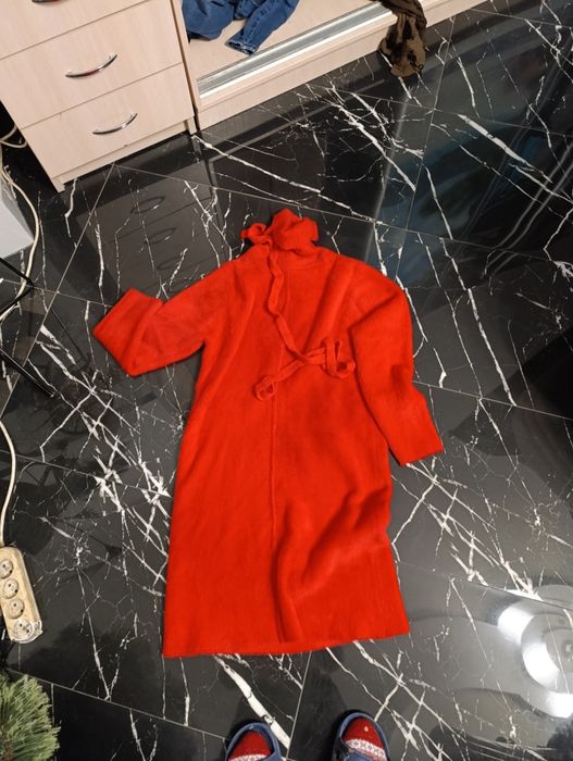 Плаття альпака пухнасте .