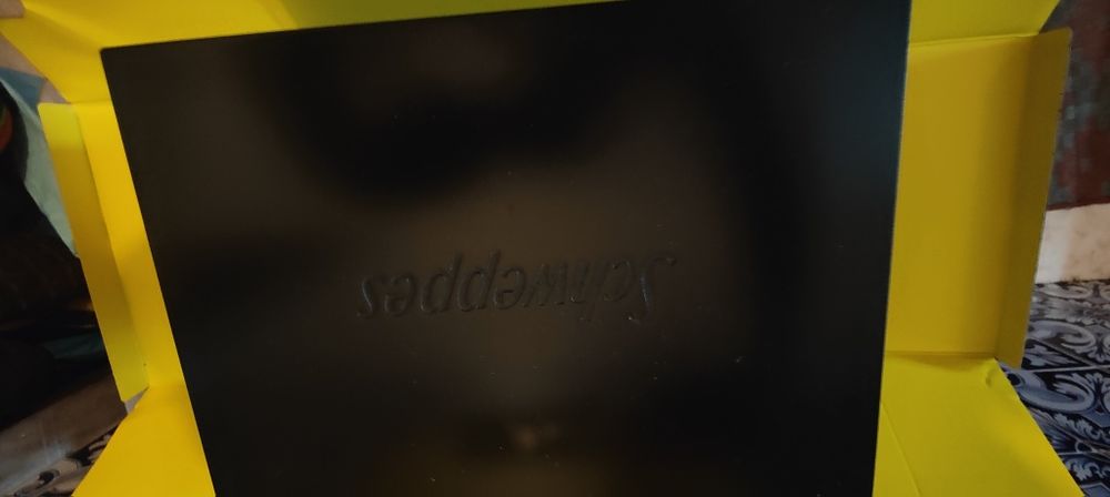 Schweppes gin, caixa conjunto completa