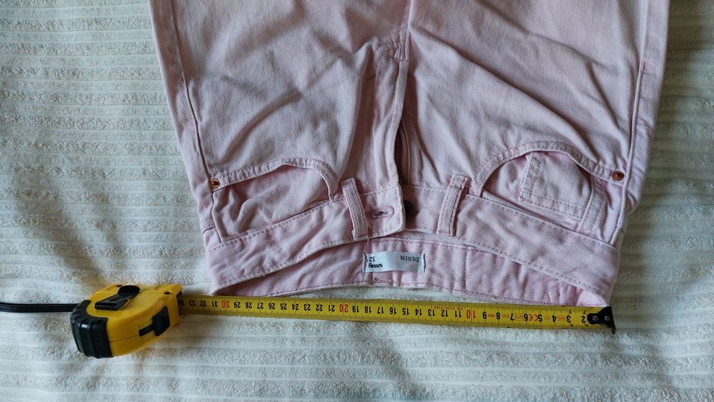 Jeansy wide leg, flare 164cm XS