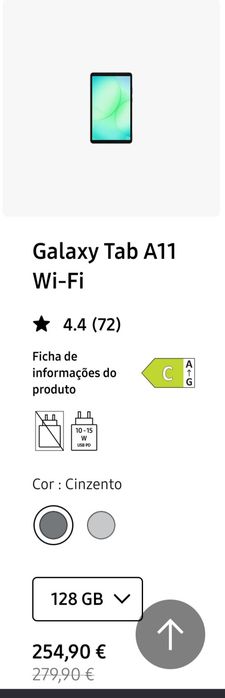 Samsung Tab A11 Wi-Fi