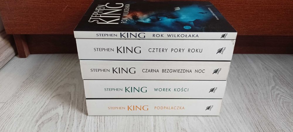 5x King Rok Wilkołaka Cztery pory roku Worek kości Czarna Bezgwiezdna