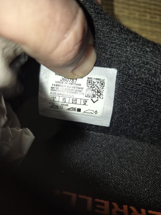 Туфли замшевые Merrell Jungle(Оригинал)41,5-26см