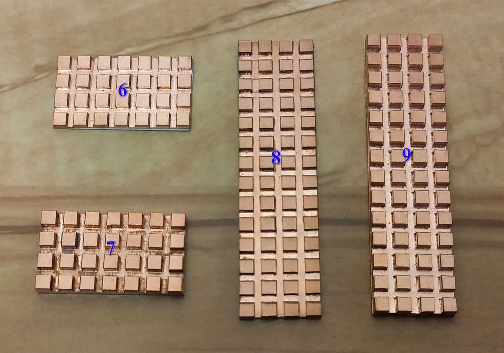 Радиатор для SSD диска mSATA, M.2 NGFF NVMe или M.2 NGFF SATA