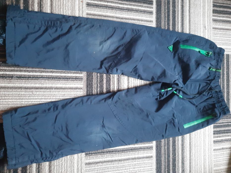 Зимові осінні лижні утеплені на флісі штани з утяжкою водонепронекні