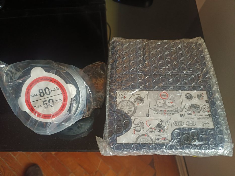 NOVO Compressor/ Kit de reparação e enchimento de pneus