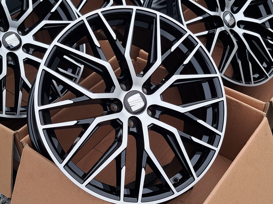 Alufelgi 18 SEAT 5x112 Alhambra Altea Ateca Leon Tarraco Exeo CNC RS4