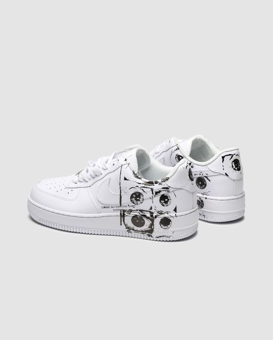 Nike Air Force 1 Low x Comme des Garcons Supreme White 36-45р найк