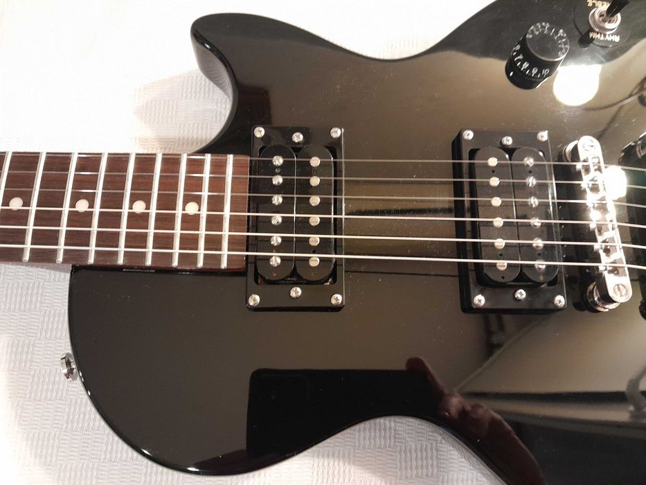 Gitara elektryczna Epiphone Special Model, Special II by Gibson, kolor - Ebony z gratisami