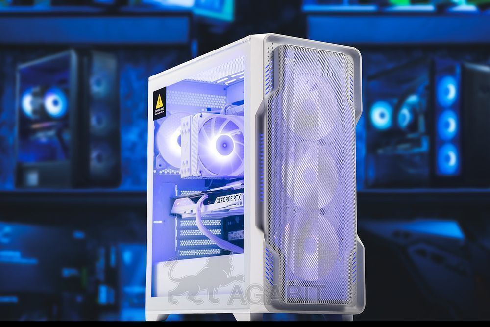 Біла Бебра! RTX 5060 Ti 16GB+Ryzen 5 7500F+DDR5 32GB+M.2 SSD 500GB –  Ігровий комп'ютер ПК для ігор геймерський игровой компьютер