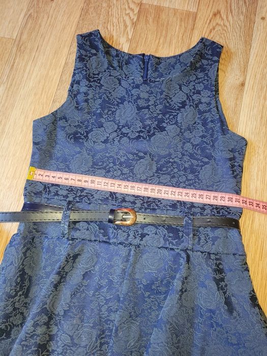 4в1 Костюм шкільний для дівчинки  128 піджак спідниця сарафан блузка