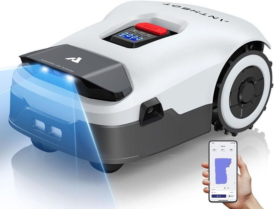 Robot koszący ANTHBOT Genie 1000 RTK AI bez kabli do 2000m2 powierzchni