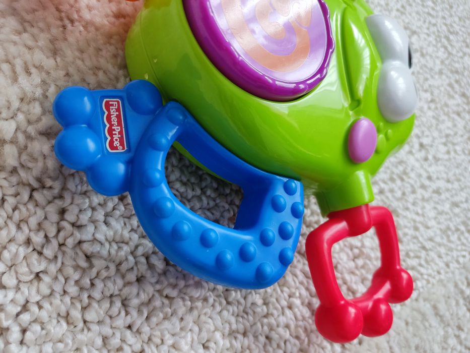 Zestaw zabawek interaktywnych przywieszka dźwięki światła Fisher price
