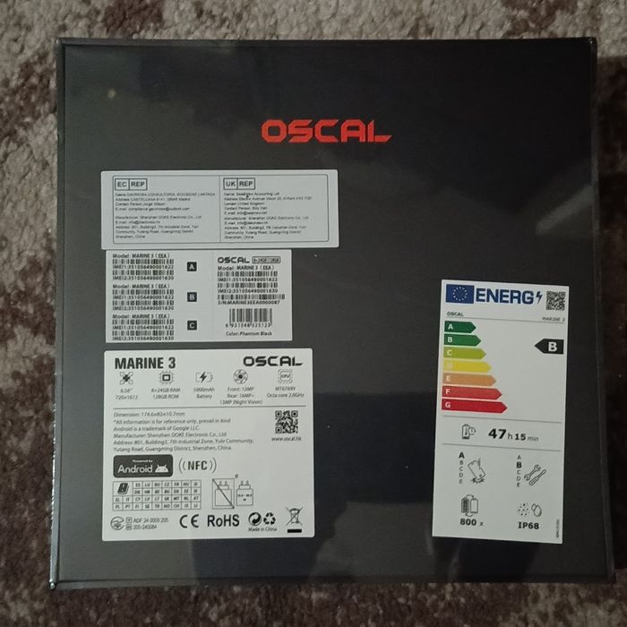 Blackview  OSCAL Marine 3 (6,56)90Hz)-32/128 Gb-