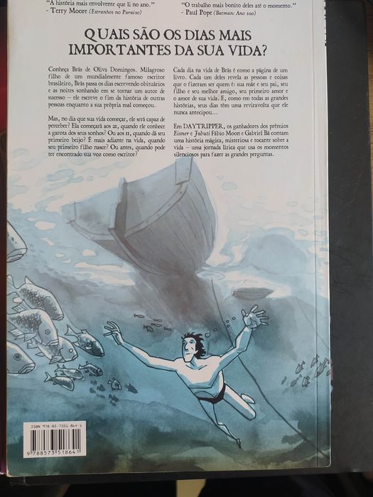 BD Clássica DAYTRIPPER Selo Vertigo