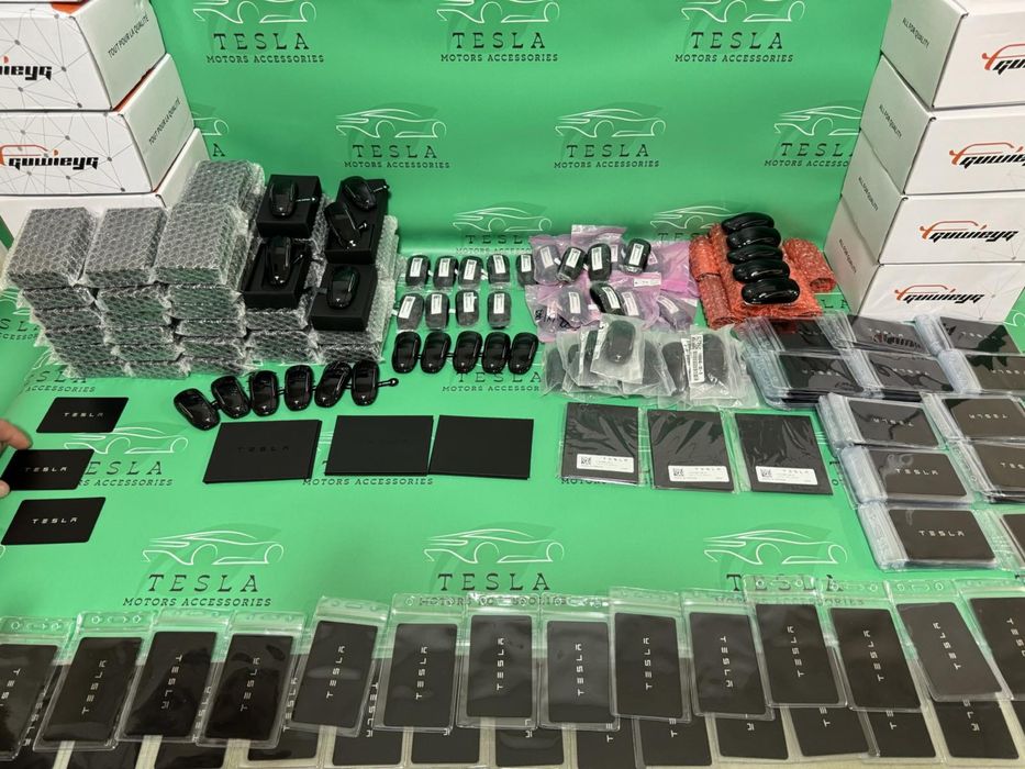 Ключ карти та ключ машинки на всі моделі Tesla