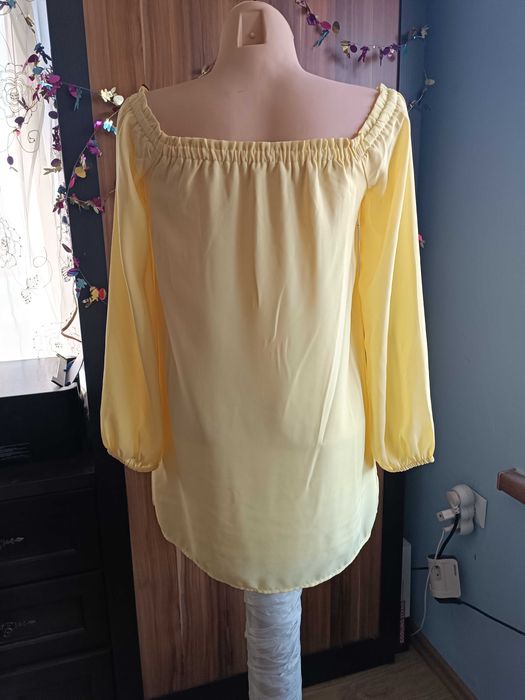 hiszpanka żółta bluzka