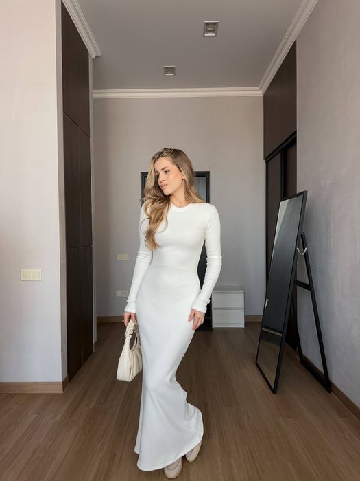 Жіноча базова сукня з теплої ангори