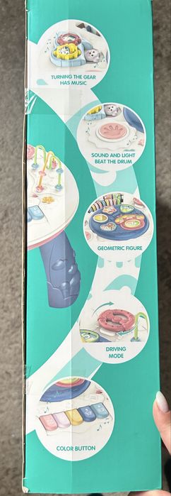 Столик розвиваючий ігровий для дітей