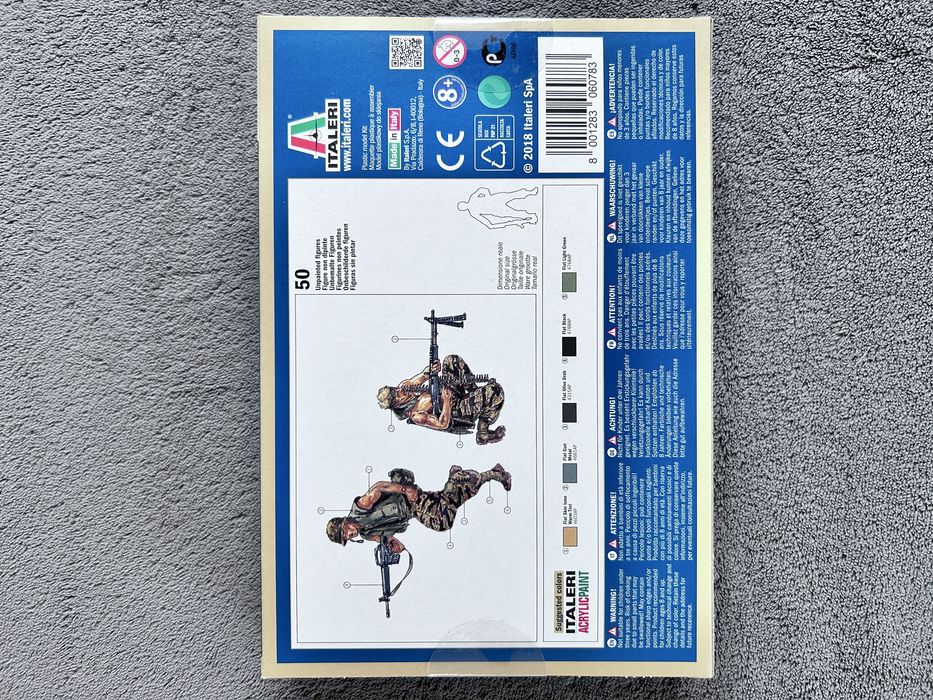 Figurki żołnierze amerykańscy Vietnam War model Italeri 6078