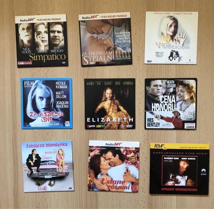 Filmy DVD film płyty