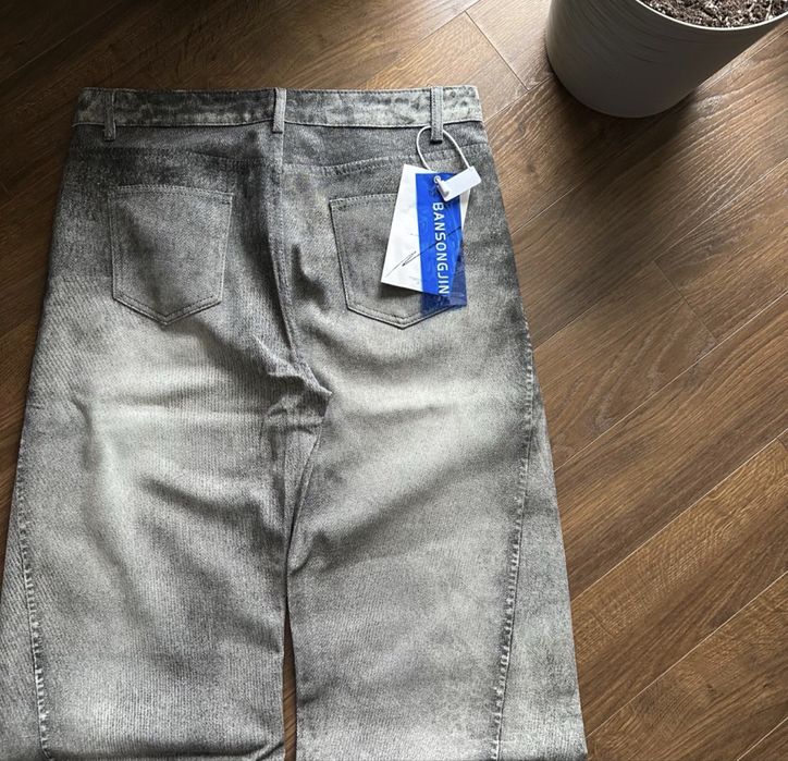 Baggy bootcut flared washed acne racer opium широкі опіум джинси y2k