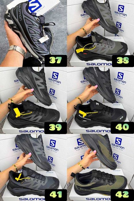 ‼️Кросівки Salomon (Gore-Tex) XT-6 / XT-4 / XT-Slate | Розміри 36 - 46