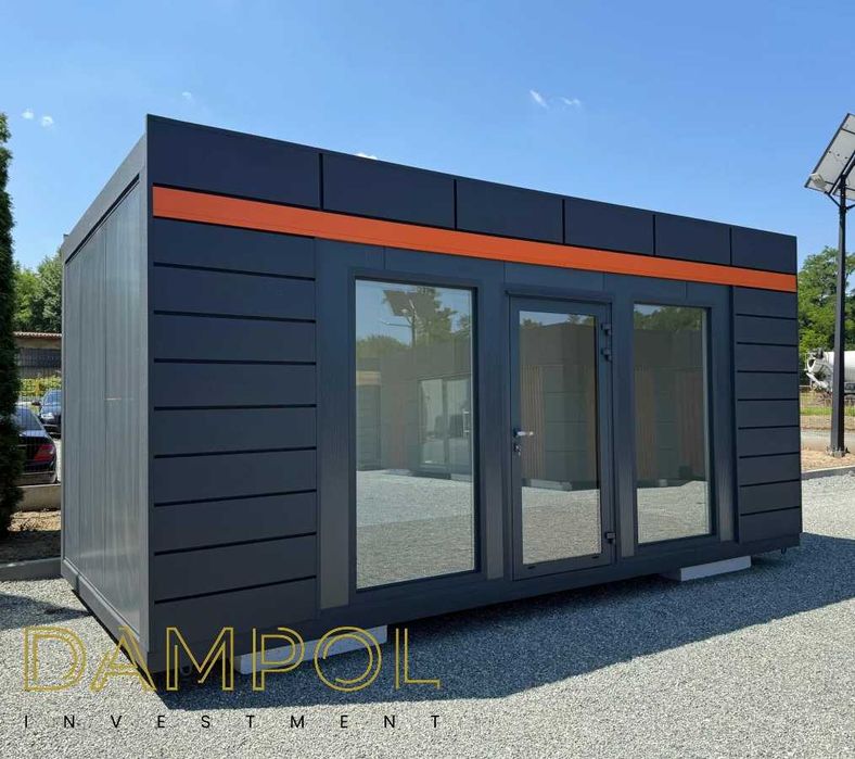 Pawilon/Kontener Handlowy/Biurowy 6x3 Producent Szybka realizacja