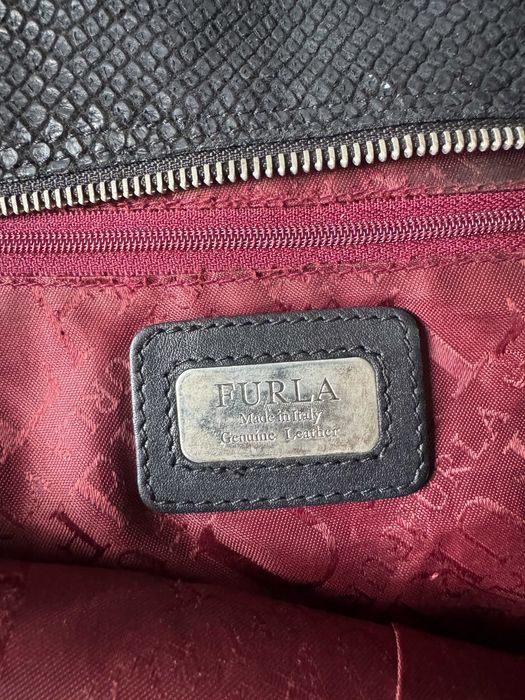 Włoska skórzana torba Furla