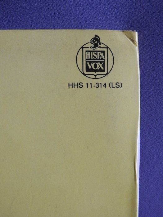 Alex Silvanni Exitos Al Organo Vol.1 1976 LP пластинка Испания EX