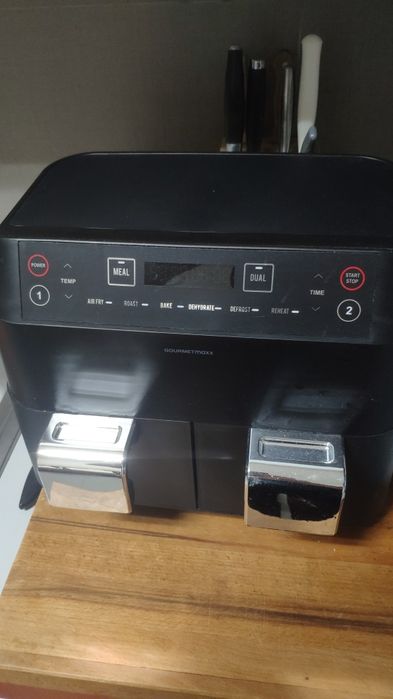 Air fryer fritadeira eléctrica gaveta dupla 7litros