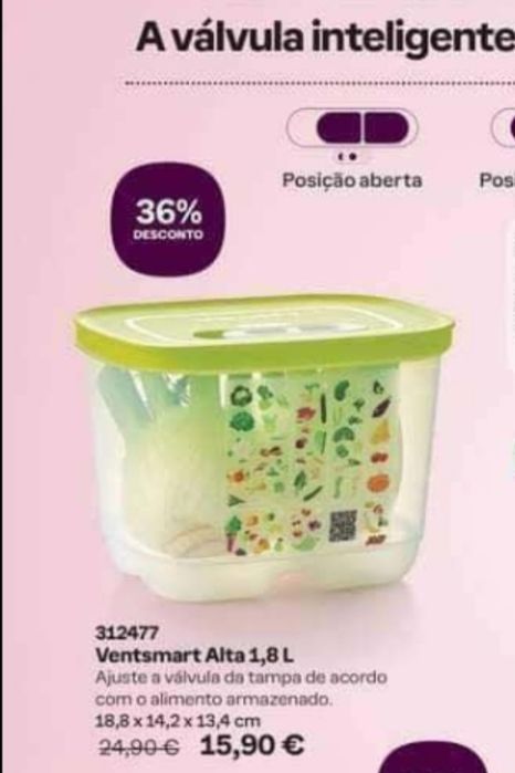 VentSmart Alta 1,8 lts Tupperware64751241044739123