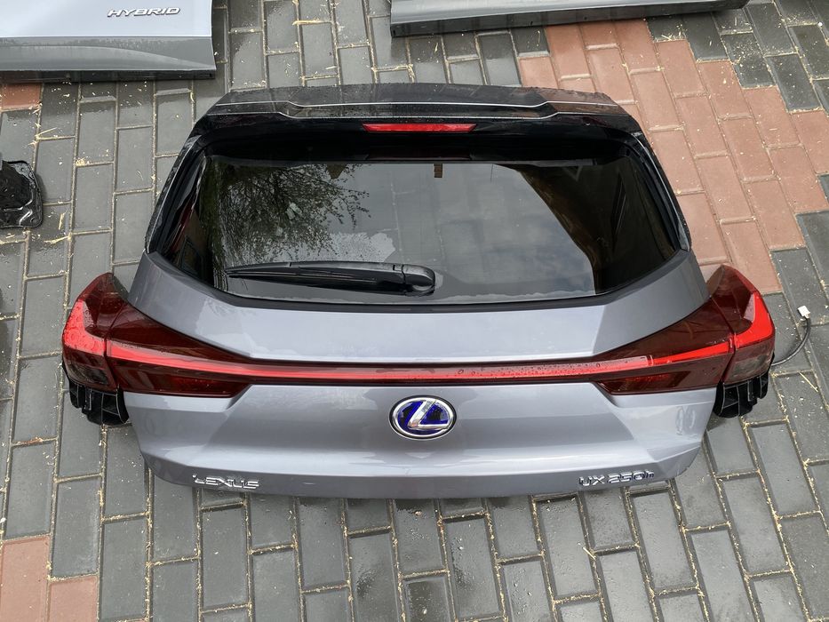 Lexus UX200 250h Ляда Кришка багажника Бампер задній Підсилювач Ліхтар Фонарь лівий правий Пластик багажника весь комплект РОЗБОРКА / ЗАПЧАСТИНИ