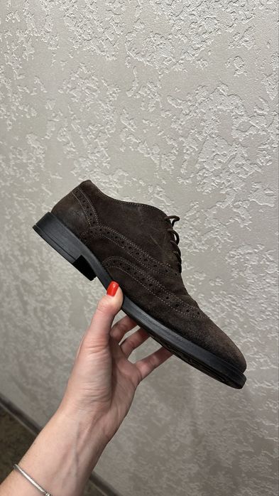 Туфлі замшеві чоловічі Massimo Dutti