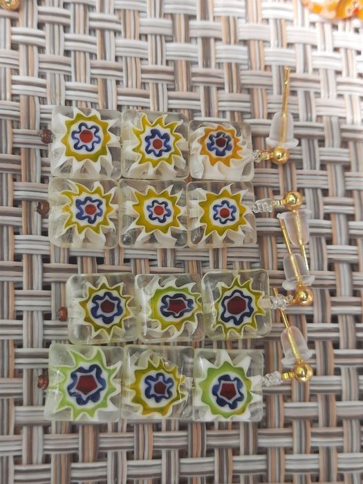 Серьги ручной роботы из стекла