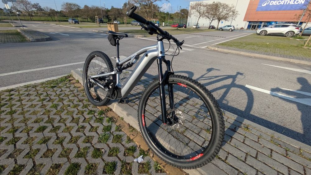 Bicicleta Elétrica Suspensão Total
