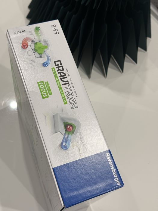 Nowe Gravitrax Focus zestaw startowy tor kulkowy 64 el 268122