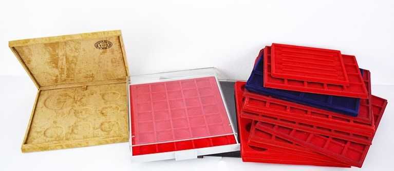 Expositores para Moedas, Medalhas e Canetas