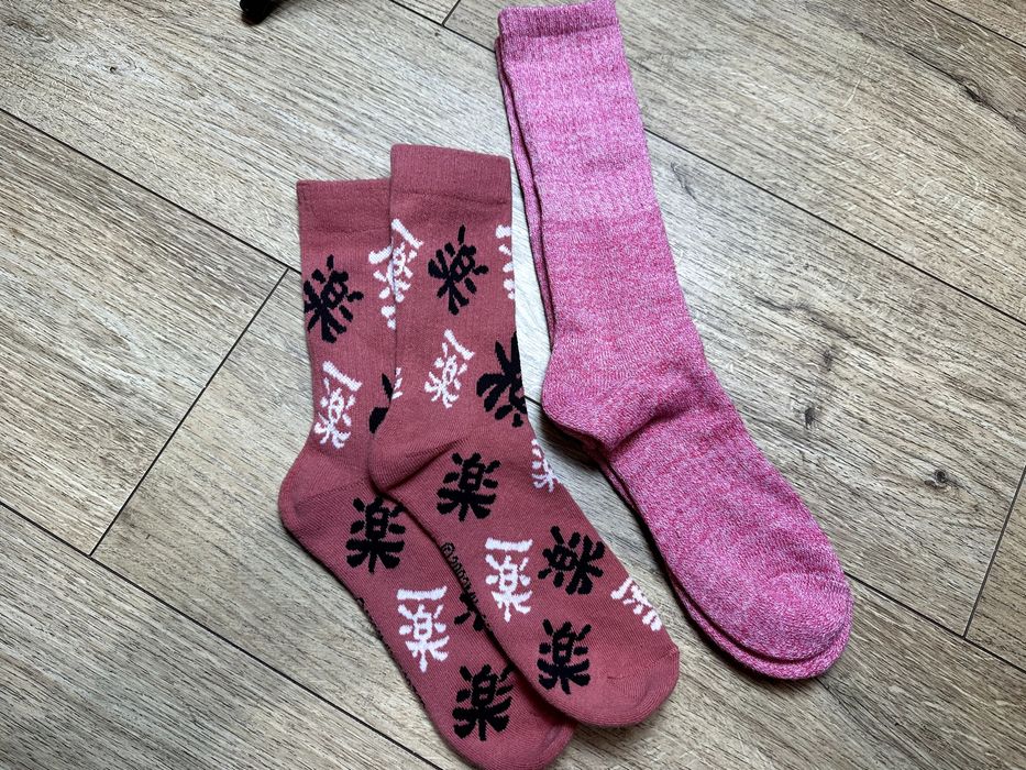 2x skarpetki wysokie nowe 39