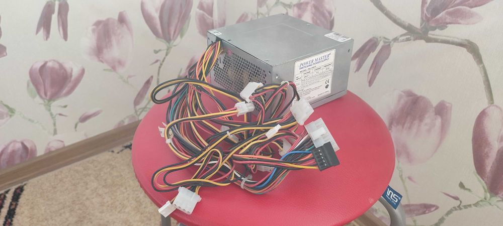Блок питания Power Master PM-350CF 350W 80FAN на 350 Вт на запчасти