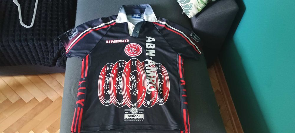 Umbro Ajax Amsterdam ABN AMRO – oryginalna koszulka vintage M
