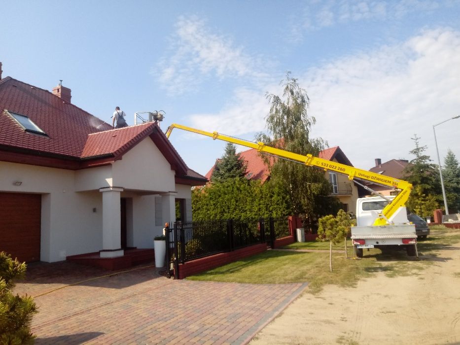 Usługi podnośnikiem koszowym Podnośnik Koszowy