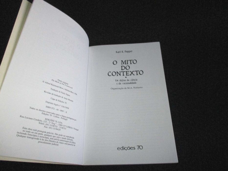 The Myth of the Context by Karl R. Popper64552829888129121