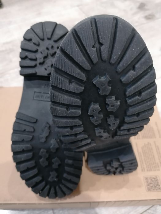 Kozaki dziewczęce czarne rozmiar 37