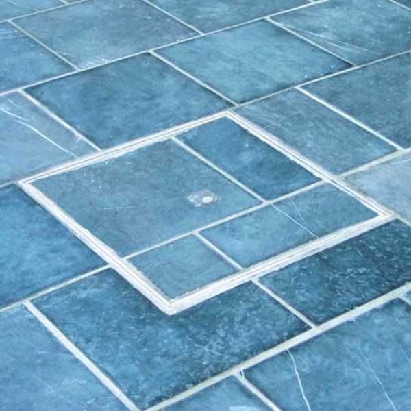 Tampa oculta + aro reforçado em aço galvanizado C250