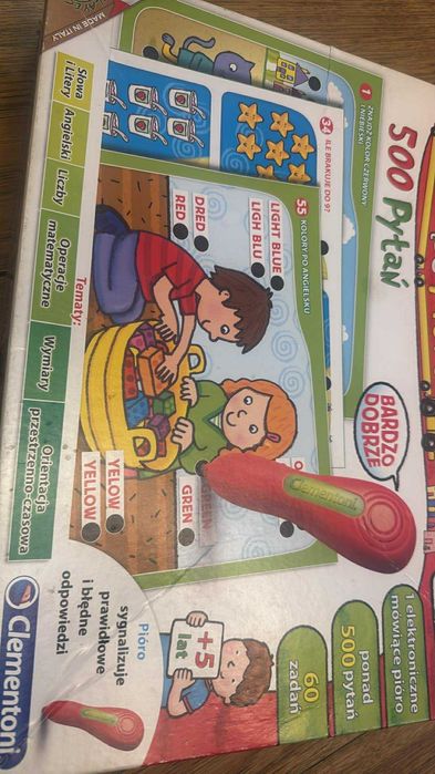 gra dla dzieci mowiace pióro