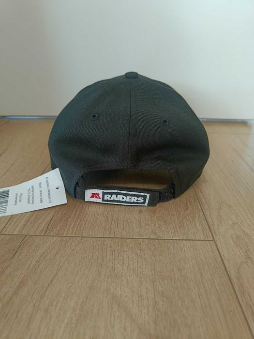 New Era 9FORTY NFL Las Vegas Raiders Team M-Crown Black czapka z daszkiem nowa