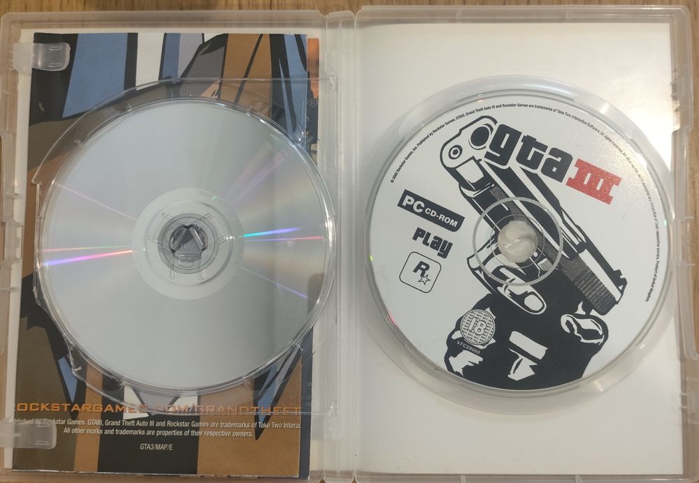 Grand Theft Auto III (GTA 3) PC CD-ROM Completo | Rockstar | Original