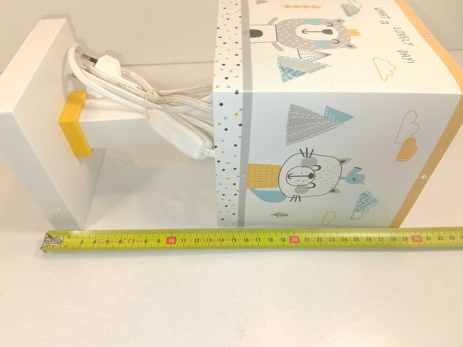 A048 Lampka Nocna Stołowa Dla Dziecka Dalber Hello Little Kot Królik