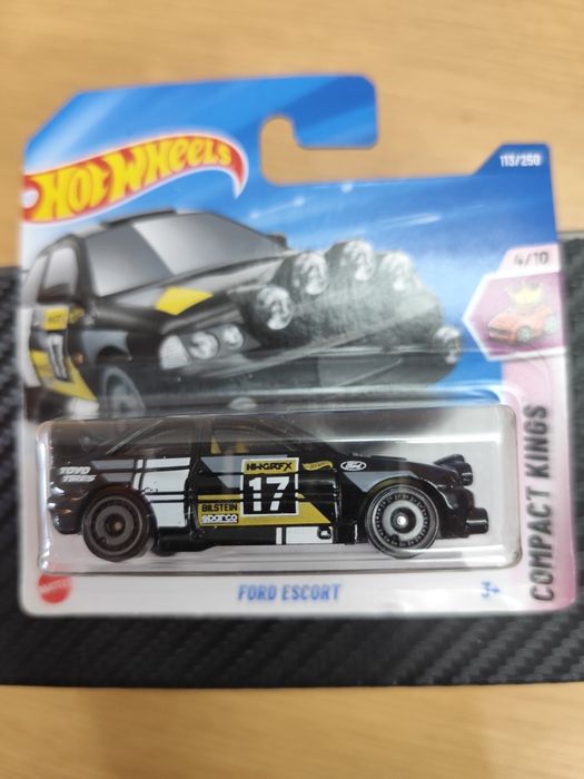 Hot Wheels do Ford Escort em versão rally